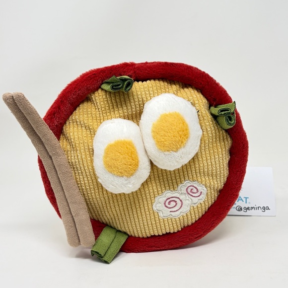 Jellycat Amuseables Ramen, RARE RETIRED NWT - Picture 5 of 12
